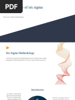 Methodology of Six Sigma