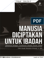 Manusia Diciptakan Untuk Ibadah