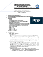 Buku Panduan Penyusunan Laporan PKL 2023