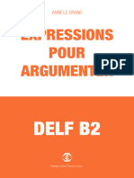Expressions Pour Argumenter Delf b2 Parlez Vous French