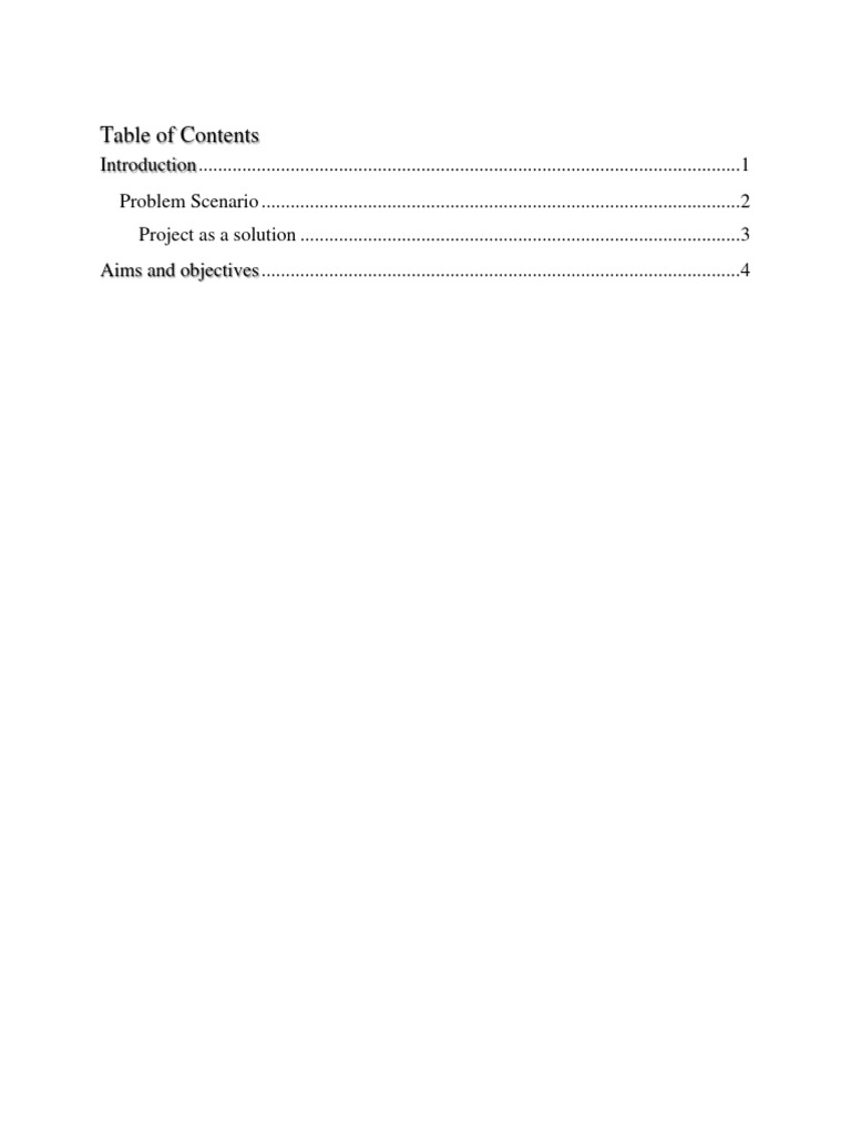 Project Aims and Problem Solutions | PDF | Computers