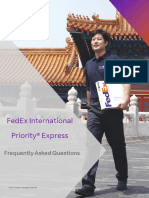 FedEx International Priority Express FAQs