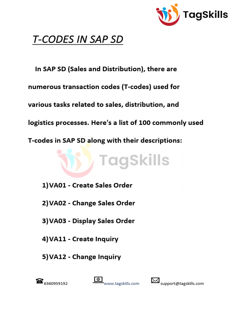 t-codes-in-sap-sd-pdf-invoice-sales