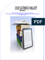 Free download Fundamentals Of Digital Logic With Vhdl Design 4Th Edition Stephen Brown full chapter pdf epub