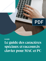 Le Guide Des Caractères Spéciaux Et Raccourcis Clavier Pour Mac Et PC