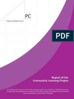 Final Report Palliative Care Community Learning Project