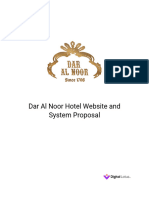 Dar Al Noor Hotel Website and System Proposal