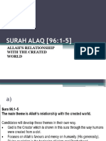 Surah 8 Surah Alaq (96