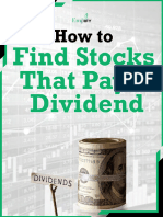 How To Find A Stock That Pays A Dividend E-Guide