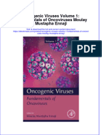 Free Download Oncogenic Viruses Volume 1 Fundamentals of Oncoviruses Moulay Mustapha Ennaji Full Chapter PDF