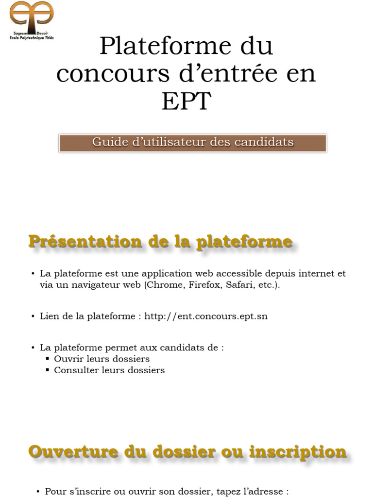 Guide Candidat-1 | PDF