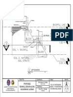 Proposed Seawall Design Along Aguadahan, Laoang 5 12: 10 Units/m-2 In. Ø Aluminum Pipe Handrail Tie Beam
