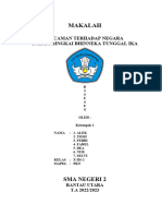 Makalah Ancaman Terhadap Negara Dalam Bingkai Bhinneka Tunggal Ika