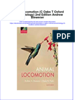 Free Download Animal Locomotion C Oabs T Oxford Animal Biology 2Nd Edition Andrew Biewener Full Chapter PDF