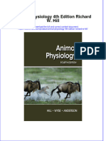 Free Download Animal Physiology 4Th Edition Richard W Hill Full Chapter PDF