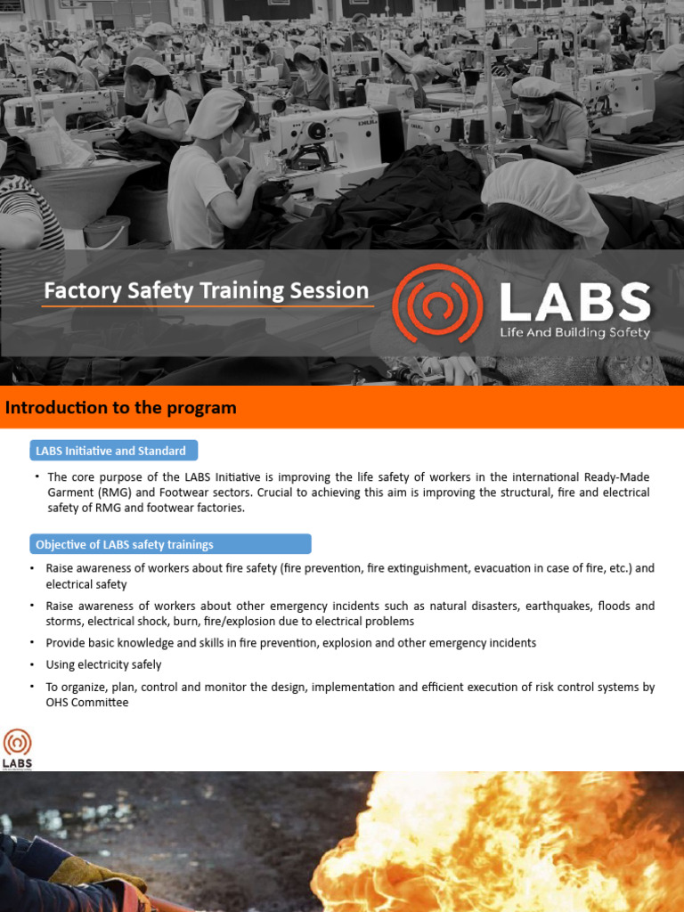 LABS Safety Training for Factory Workers | PDF | Occupational Safety ...