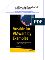 Free Download Ansible For Vmware by Examples 1St Edition Luca Berton Full Chapter PDF