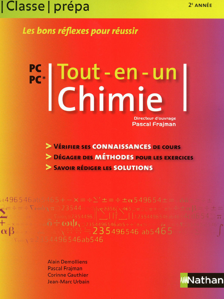 Chimie Tout en Un PC PDF — free download