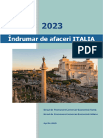 Îndrumar de Afaceri Italia 2023