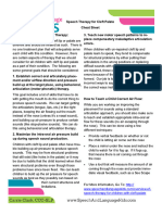 Cleft Palate Cheat Sheet