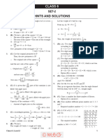 Imo Level2 Solution Class 6 Set 2