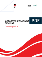 Syllabus Data5000 Science Seminar