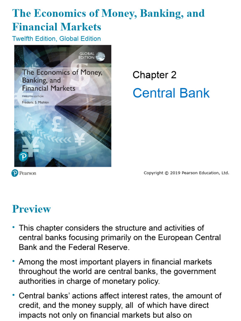 Chapter 2 - Central Bank | PDF | European Central Bank | Eurozone