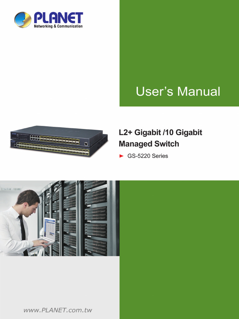 EM GS 5220 Series v1.1 | PDF | Computer Network | Network Switch