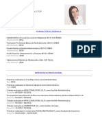 Documento CV