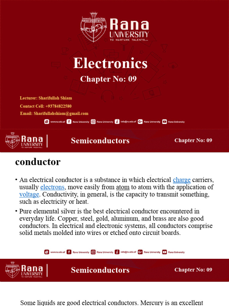 Chapter 9 Semiconductors Download Free Pdf Semiconductors