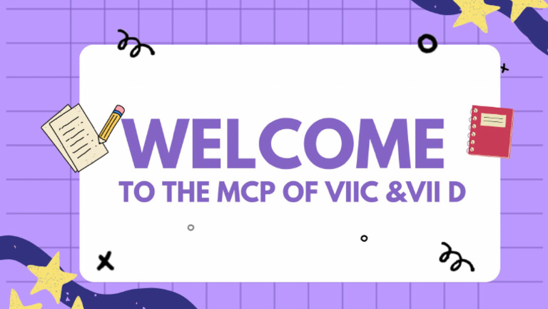 MCP of Clas 7C & 7D 2024 | PDF