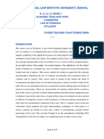Evidence Syllabus 23-24 PDF