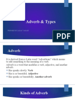 Week 8 Adverb & Types