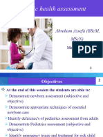 Pediatrics Health Assessment