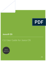 CLI User Guide For Junos OS