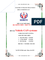 ĐỀ TÀI 17. VEHICLE CAN SYSTEM