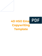 4D HSO Email Copywriting Template