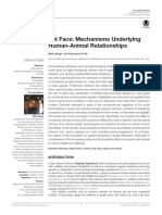 Borgi 2016. Pet Face. Mechanisms Underlying Human-Animal Relationships