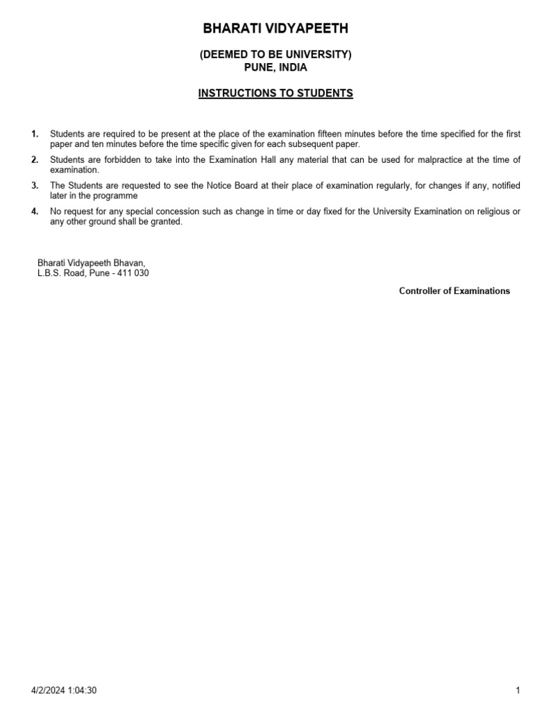 Revised PR Summer 2024 Poona College of Pharmacy 2nd April 2024 PDF