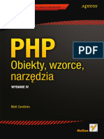 Dokumen - Pub PHP Obiekty Wzorce Narzdzia 4nbsped 9788324691814
