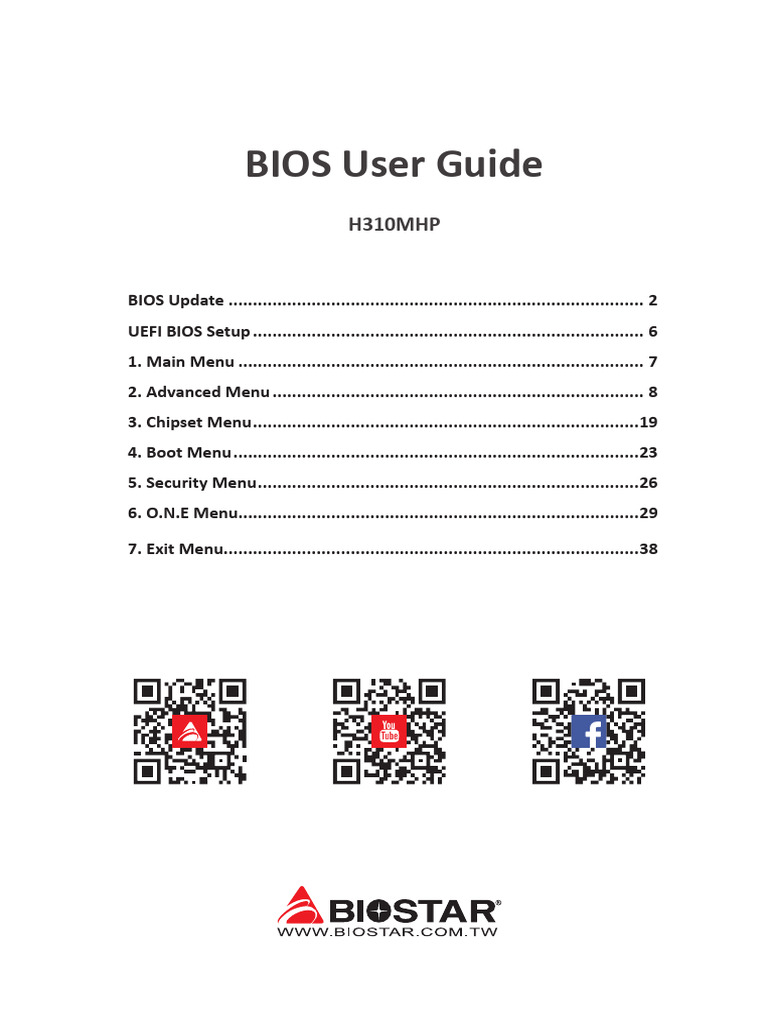 H310MHP BIOS Update Guide | PDF | Bios | Booting