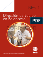 Direccion de Equipo en Baloncesto