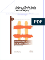 Free Download The Limitations of Social Media Feminism No Space of Our Own Jessica Megarry Full Chapter PDF