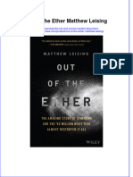 Free Download Out of The Ether Matthew Leising Full Chapter PDF
