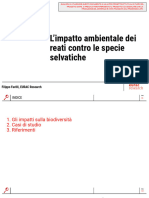 Limpatto Ambientale Dei Reati Contro Le Specie Selvatiche