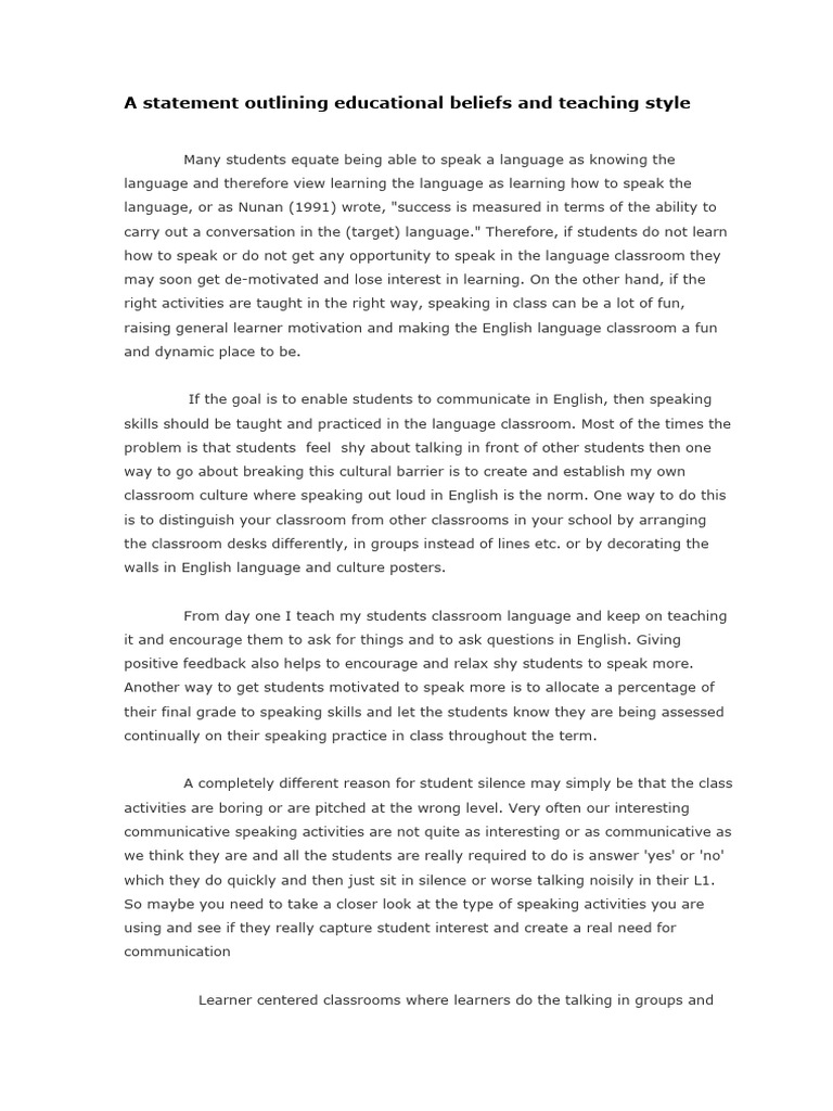Effective Strategies for Language Teaching | PDF | Classroom | Semantics