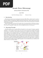 Atomic Force Microscopy: April 2024