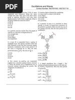 Oscillations and Waves