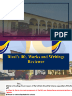 Rizals Reviewer