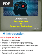 Ch. 1 Emerging Technology